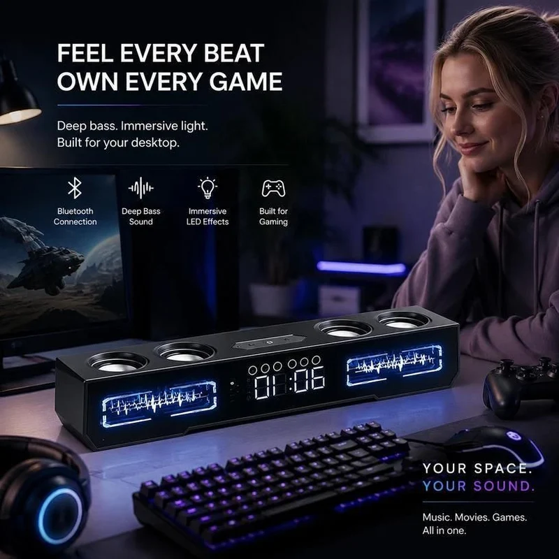 Black X9 Star Computer Speaker