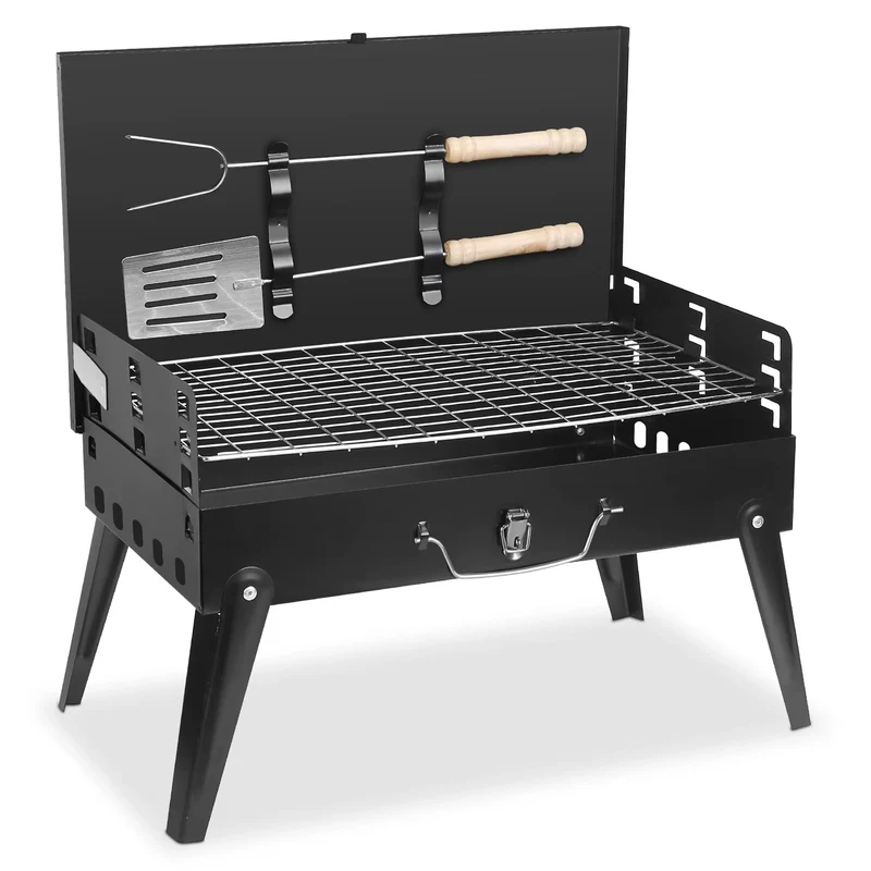 Ihopfällbar grill