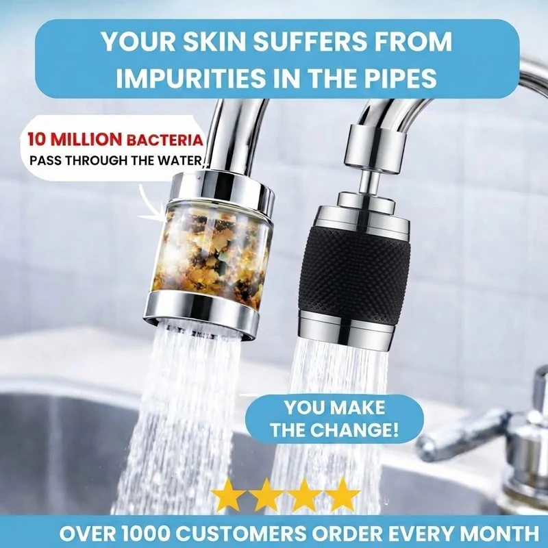 1 + 1 GRATIS IDAG | FlowFresh™ - 95% Renare Filtrerat Vatten