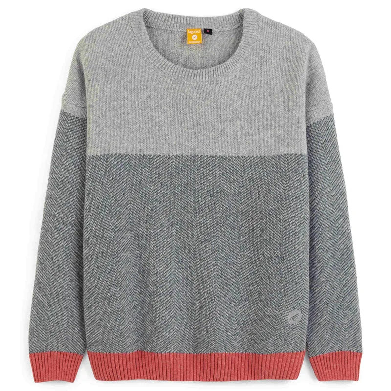 Pull chaud en laine recyclée Femme SKAGGGAM