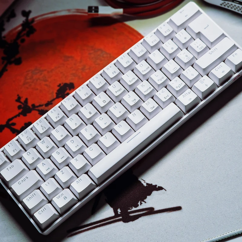 60 % RGB mekaniskt speltangentbord - trådbundet