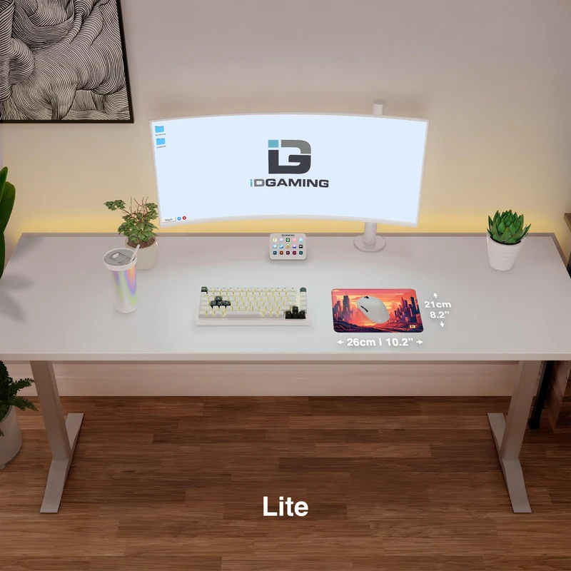 Lila soluppgång i staden