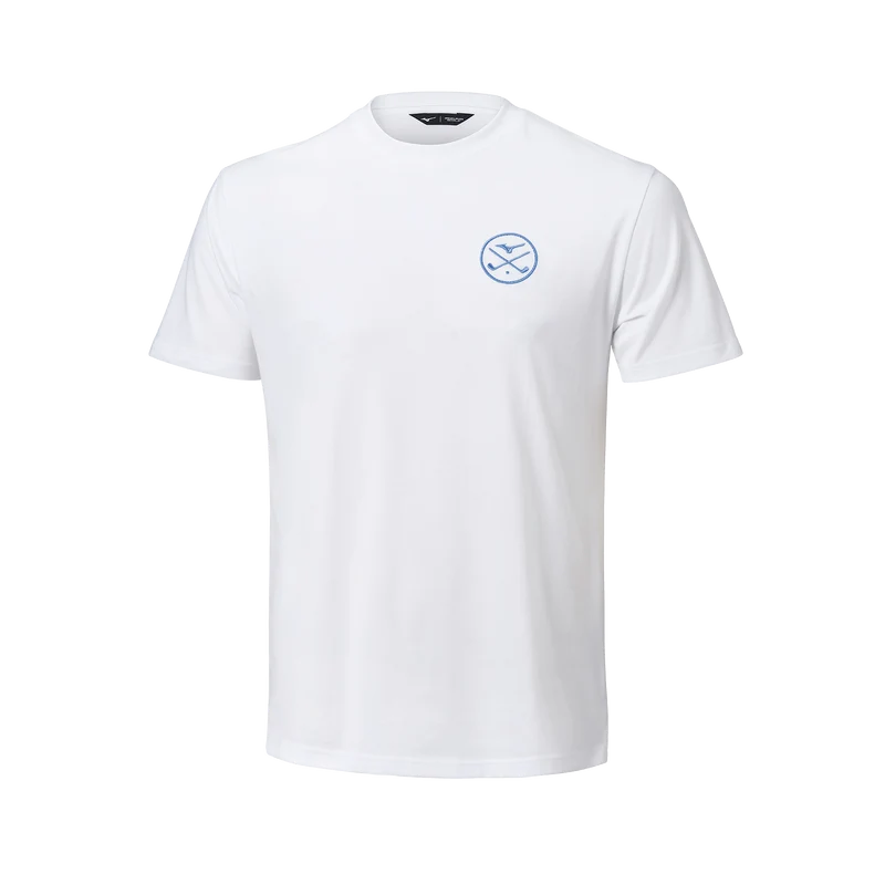 Crossed Clubs Cotton Short Sleeve Tee Shirt
