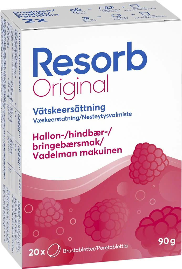 Vätskeersättning - RESORB (Olika smaker)