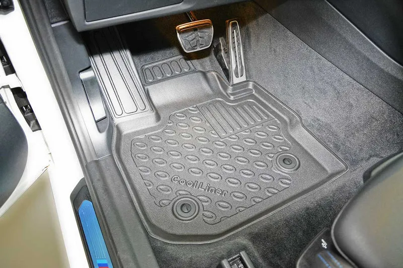 BMW iX3/X3/X4 Kupématta med hög kant