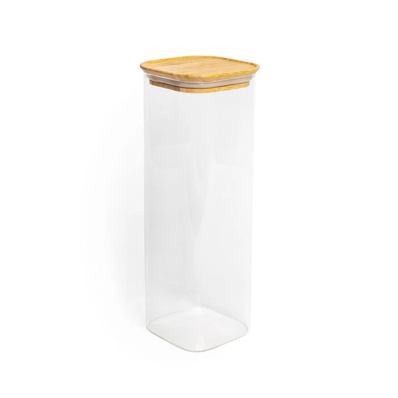 ThermoTasty: Aufbewahrungsglas, Modell: eckig, Größe: 30x10cm, 2250ml