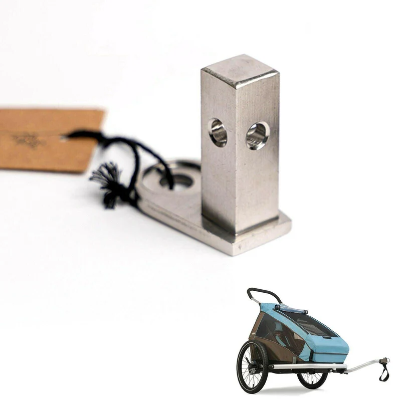 moin minis Adapter Croozer Fahrradanhänger bis 2015, Croozer 535/737/kid1+2, van 101, Cargo Achsadapter Zusatzkupplung