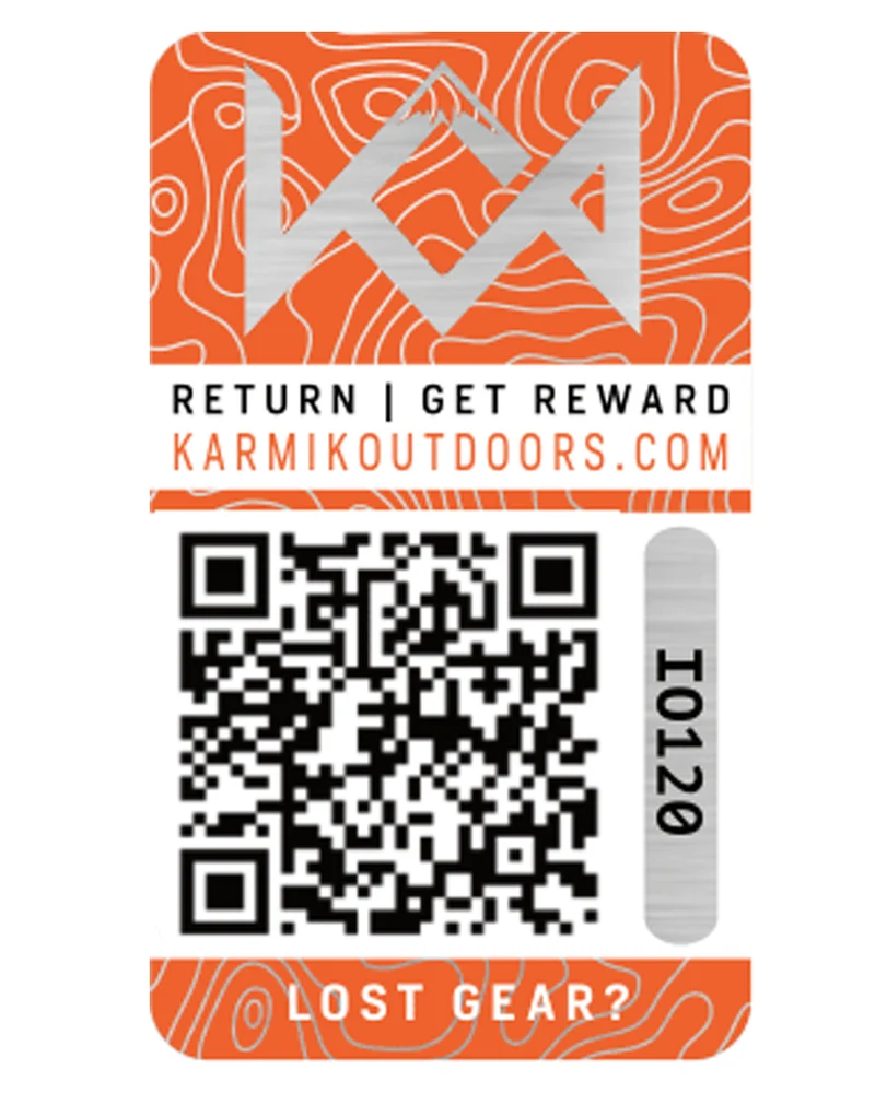 Karmik Hi-Viz Lost & Found Decal - 2 Pack