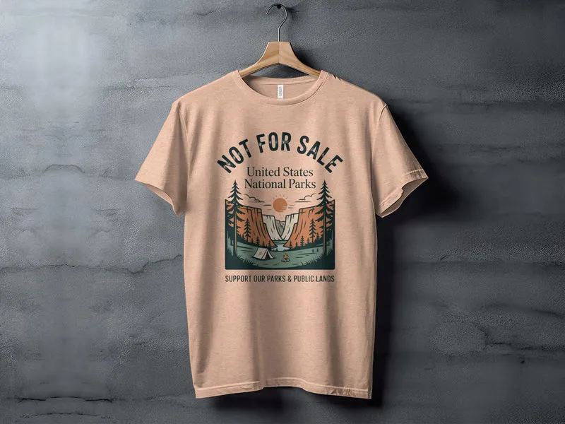 United States National Parks, Support Public Lands Shirt