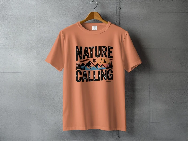 Nature is Calling Graphic T-Shirt