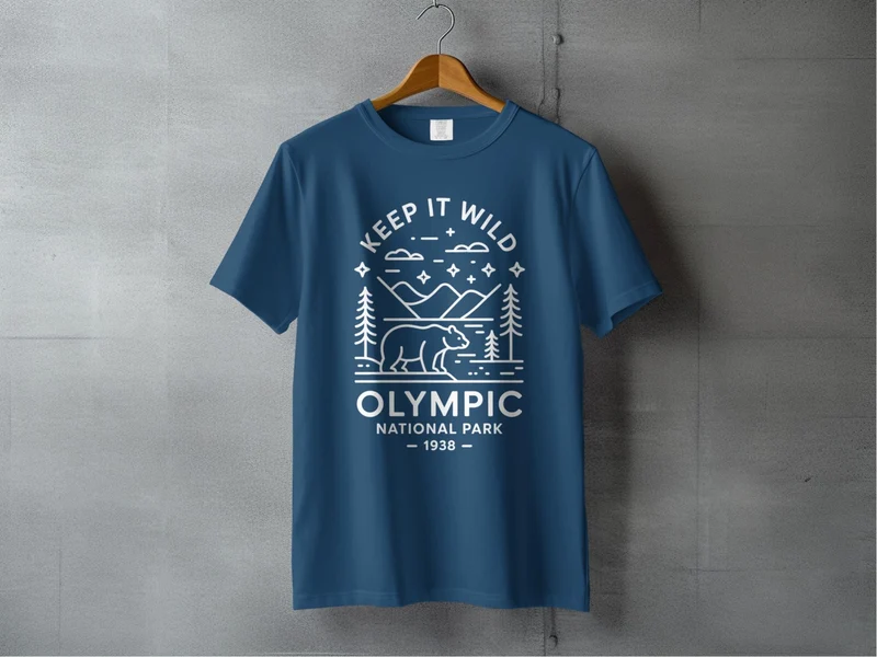"Keep It Wild" Olympic National Park Bear T-Shirt