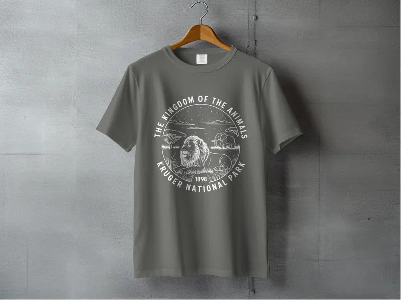 "The Kingdom of the Animals" Kruger National Park T-Shirt
