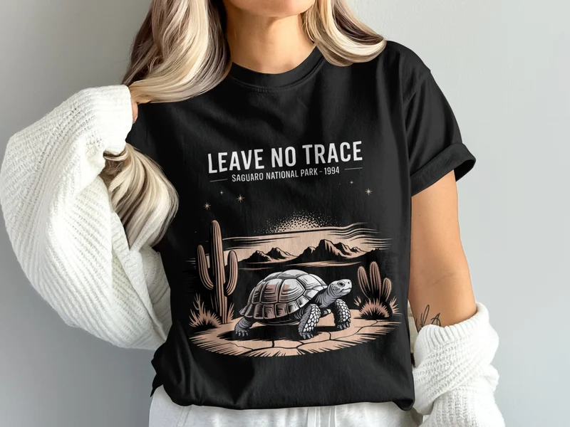 "Leave No Trace" Saguaro National Park T-Shirt