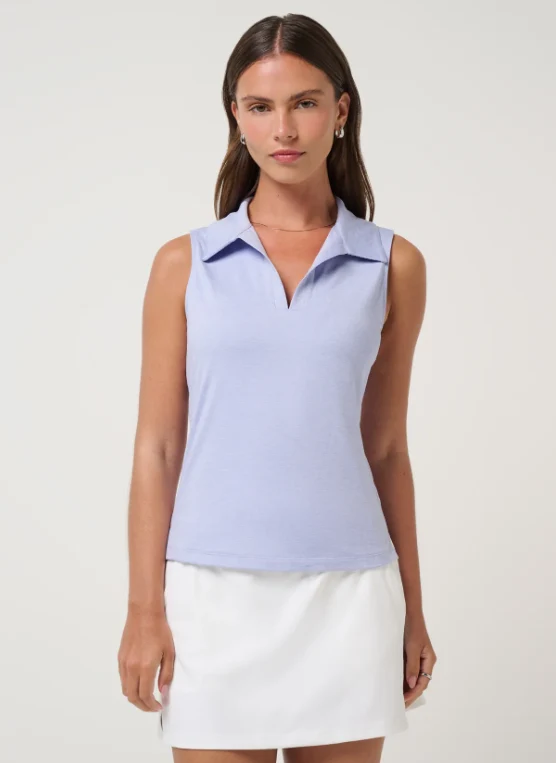 Skyloft Light Sleeveless Polo