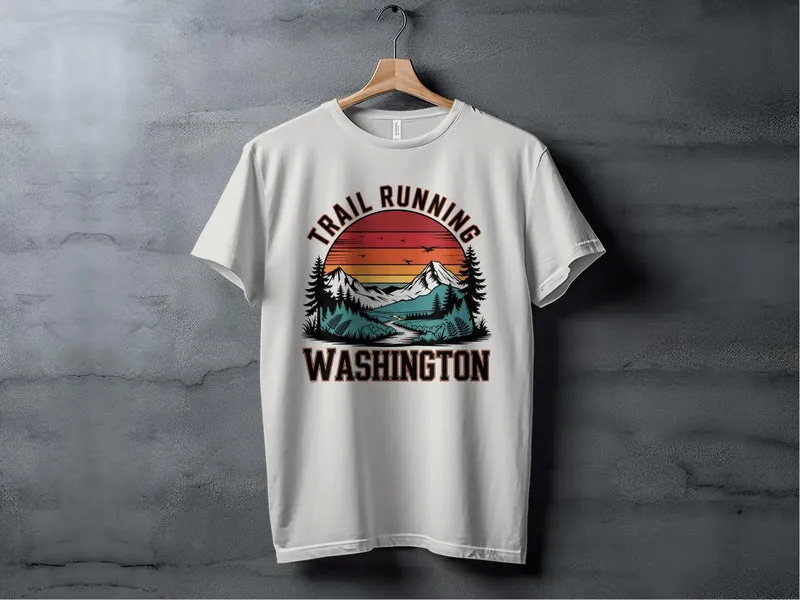 Trail Running Washington T-Shirt