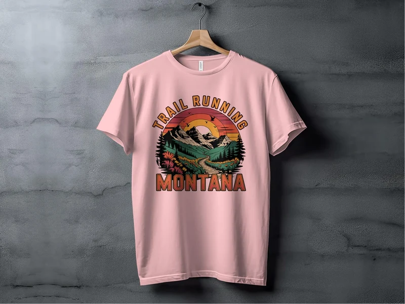 Trail Running Montana T-Shirt