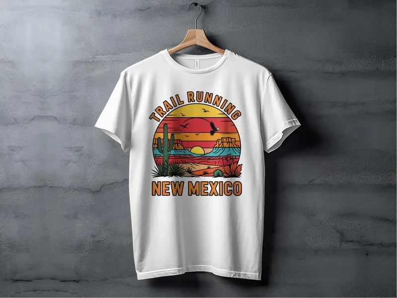 Trail Running New Mexico T-Shirt