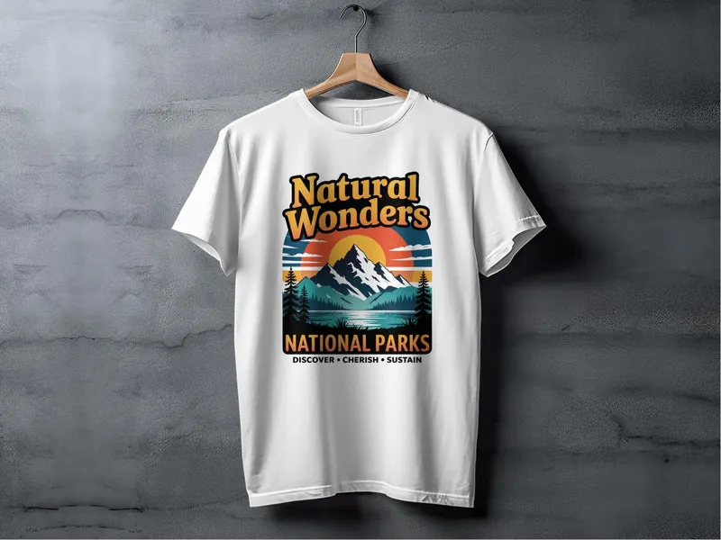 "Natural Wonders National Parks" T-Shirt