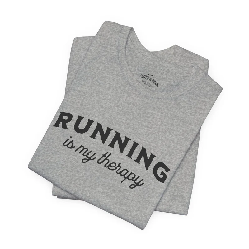 Running Is My Therapy T-Shirt