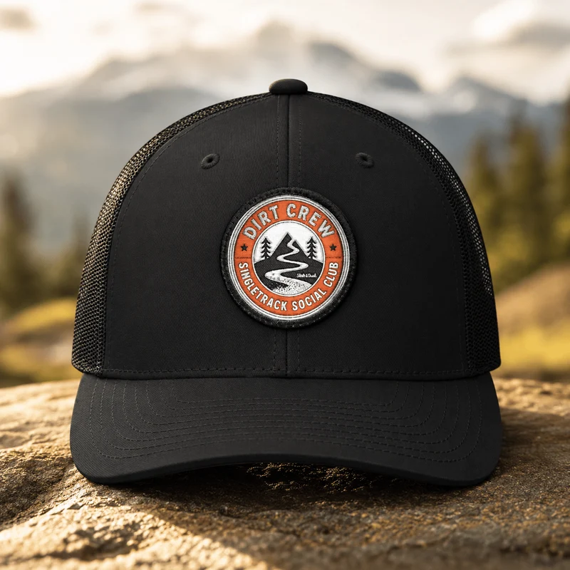Dirt Crew Embroidered Trucker Hat