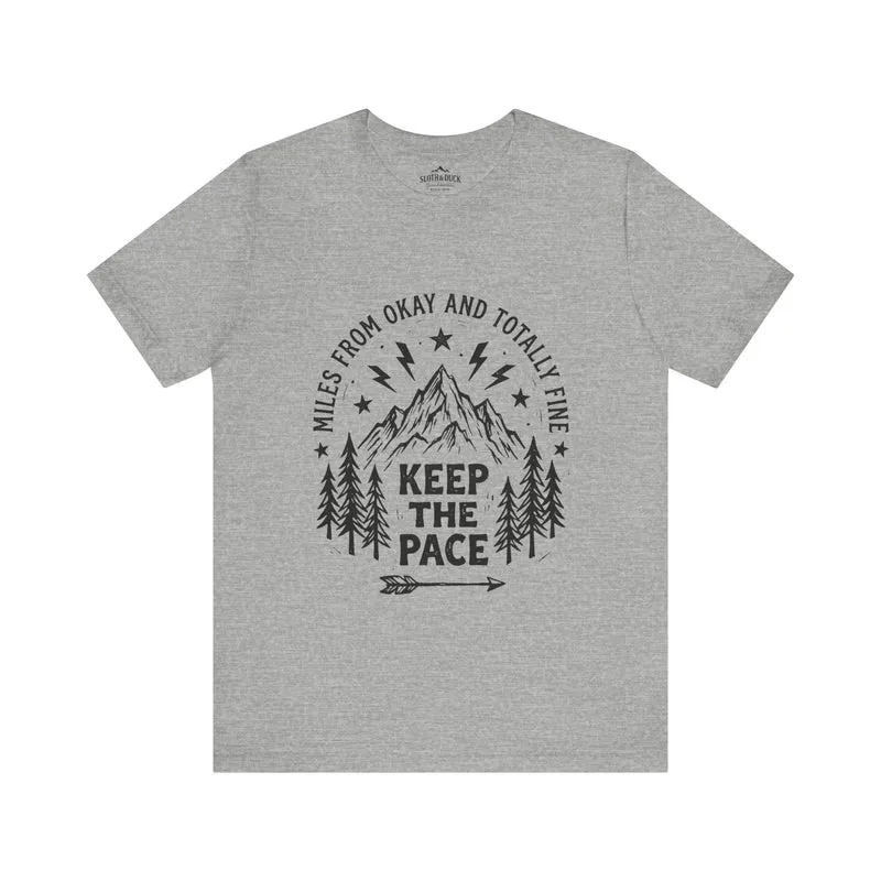 Trail Grit: Keep The Pace Mountain T-Shirt