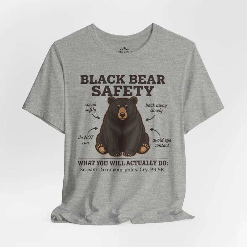 Black Bear Safety T-Shirt
