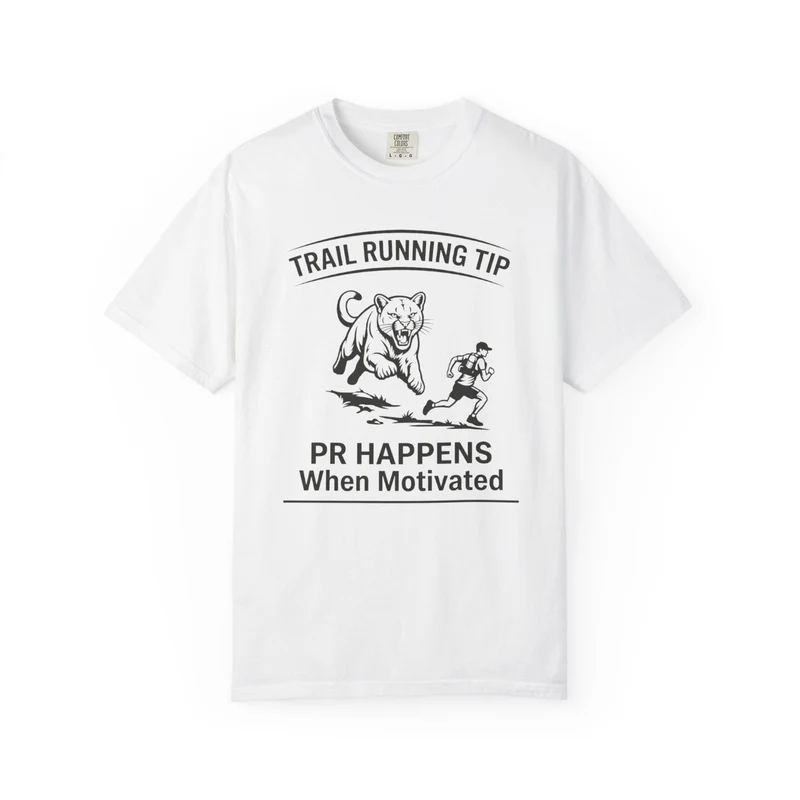 Motivational Trail Running T-Shirt - Mens