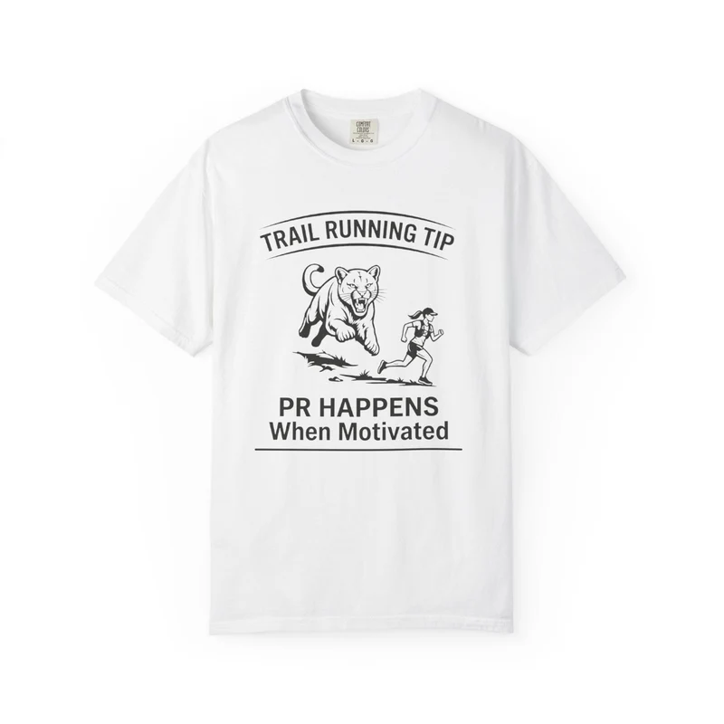 Motivational Trail Running T-Shirt - Womens