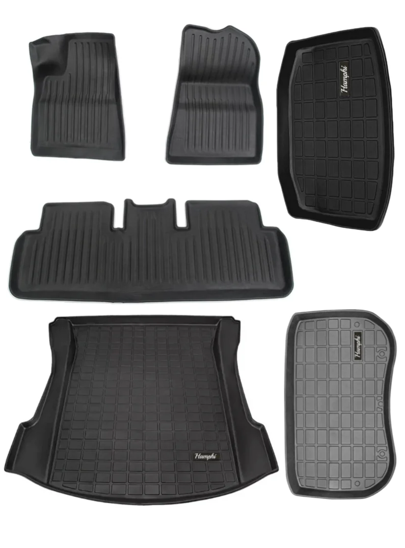 TPE + XPE Gummimattor Tesla Model 3 - Paket L