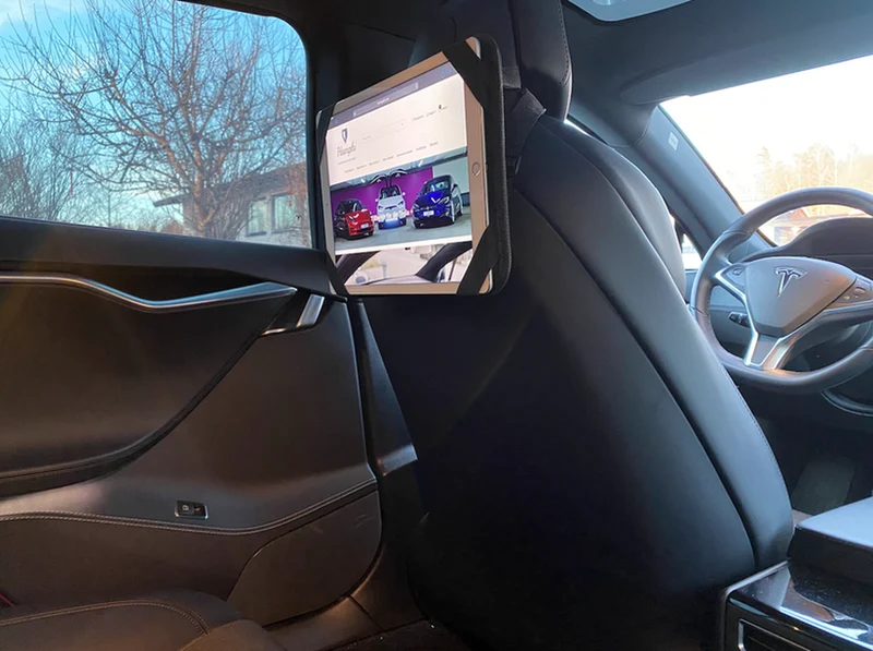 iPad Hållare för Tesla Model S, 3, X & Y