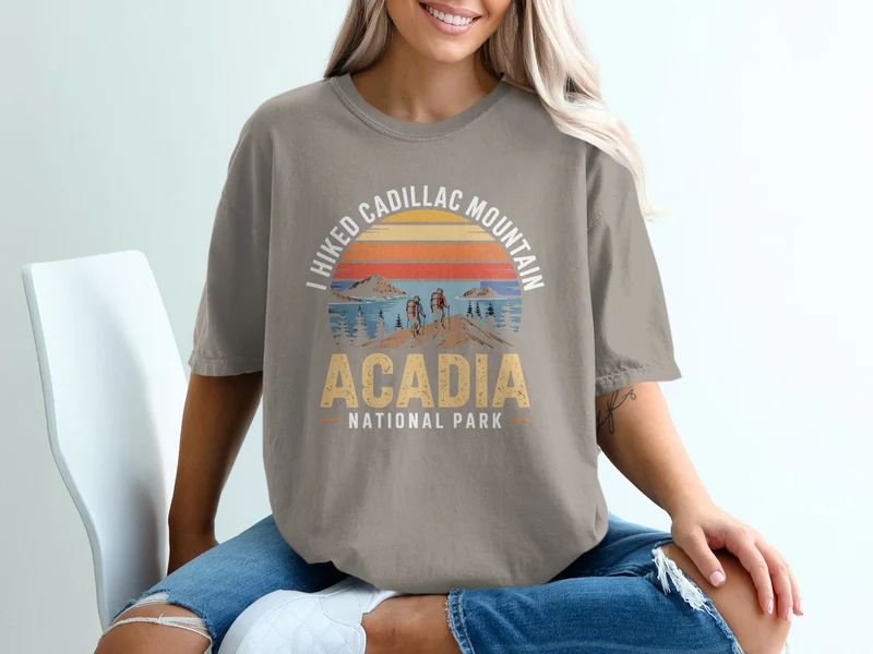 I Hiked Acadia National Park T-Shirt