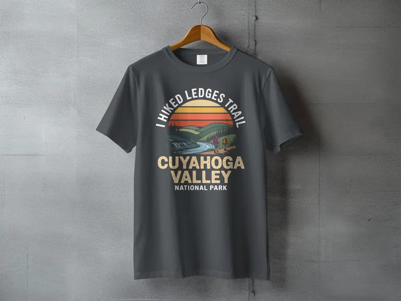I Hiked Cuyahoga Valley National Park T-Shirt