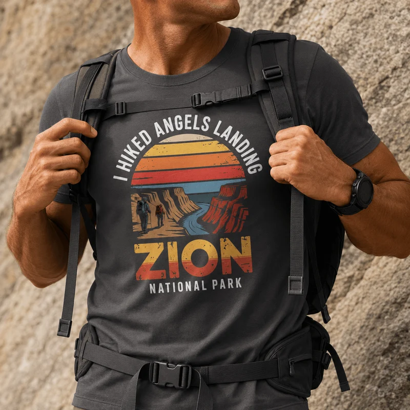 I Hiked Zion National Park T-Shirt