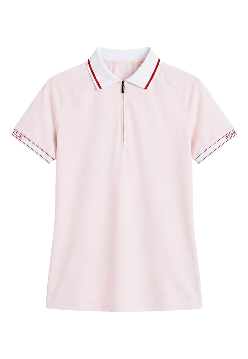 Rib poloshirt
