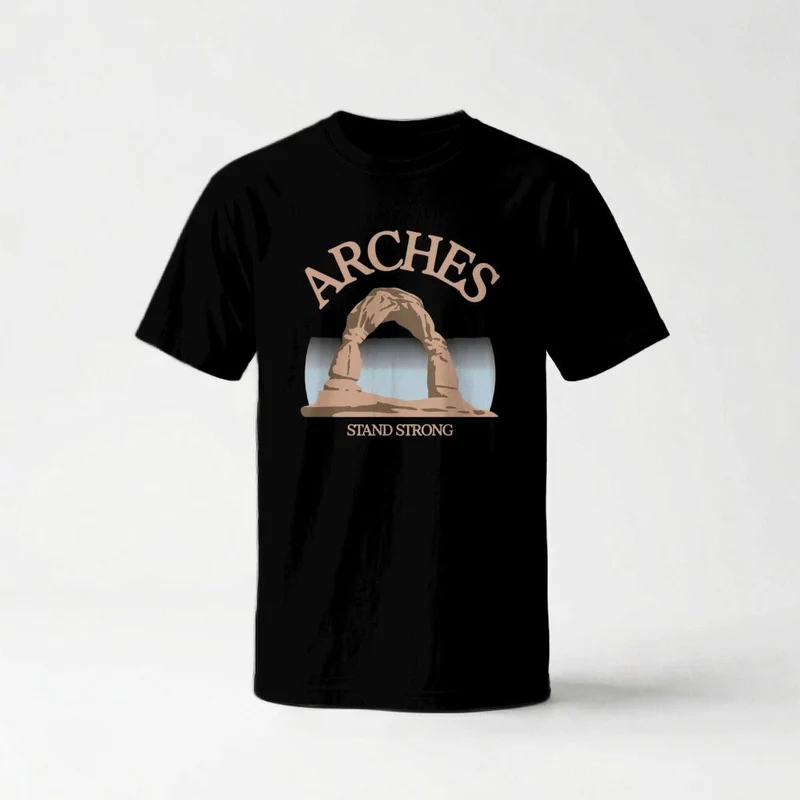 Arches National Park Stand Strong Graphic Tee
