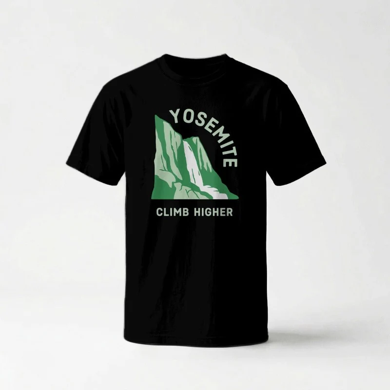 Climb Higher Yosemite National Park T-Shirt