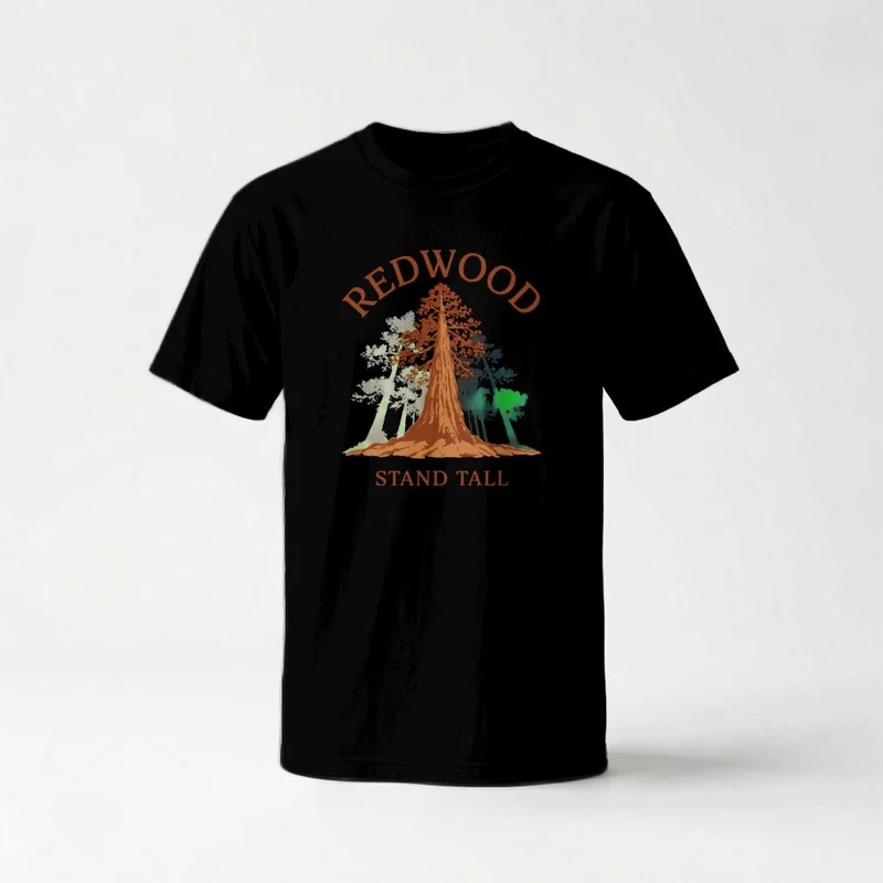 Redwood National Park "Stand Tall" Graphic T-Shirt