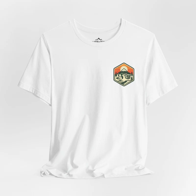 Into the Mountains I Go Tee — Premium Vintage Mountain Graphic Shirt