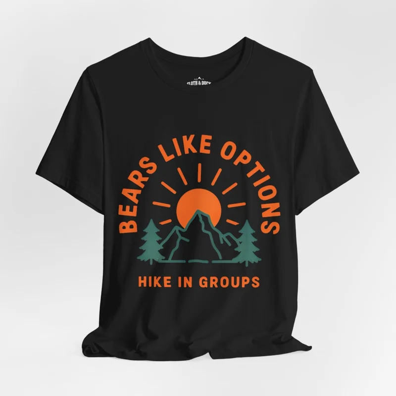 Bears Like Options Hike in Groups T-Shirt