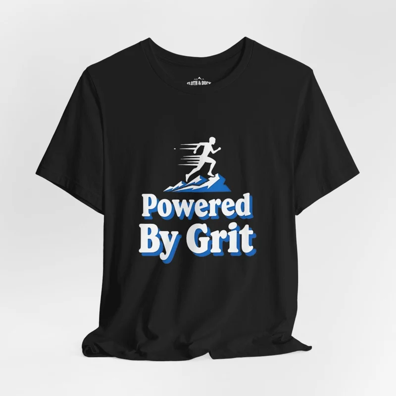 Powered By Grit Mountain Runner Tee