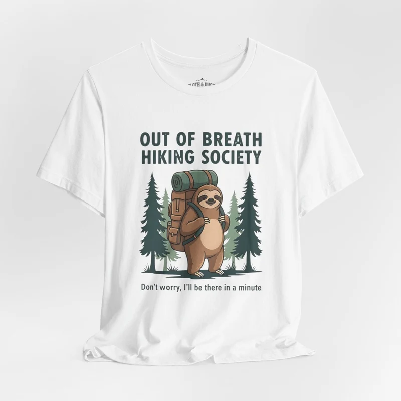 Out of Breath Hiking Society T-Shirt