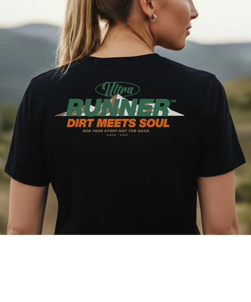 Ultrarunner Dirt Meets Soul Graphic T-Shirt