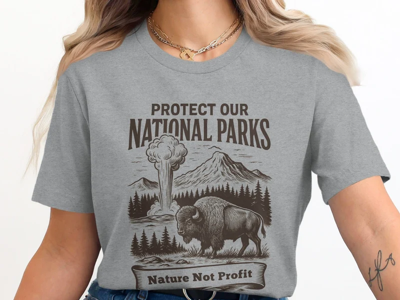 Bison Nature Conservation T-Shirt